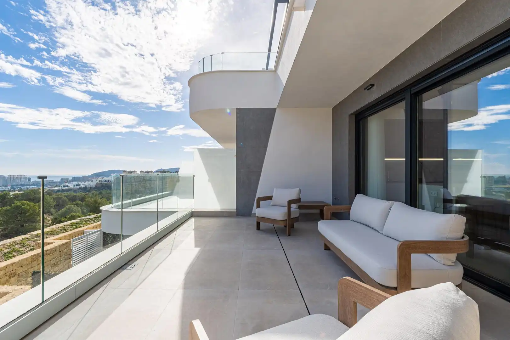 Terraza de Estudio en venta en Finestrat con Piscina comunitaria