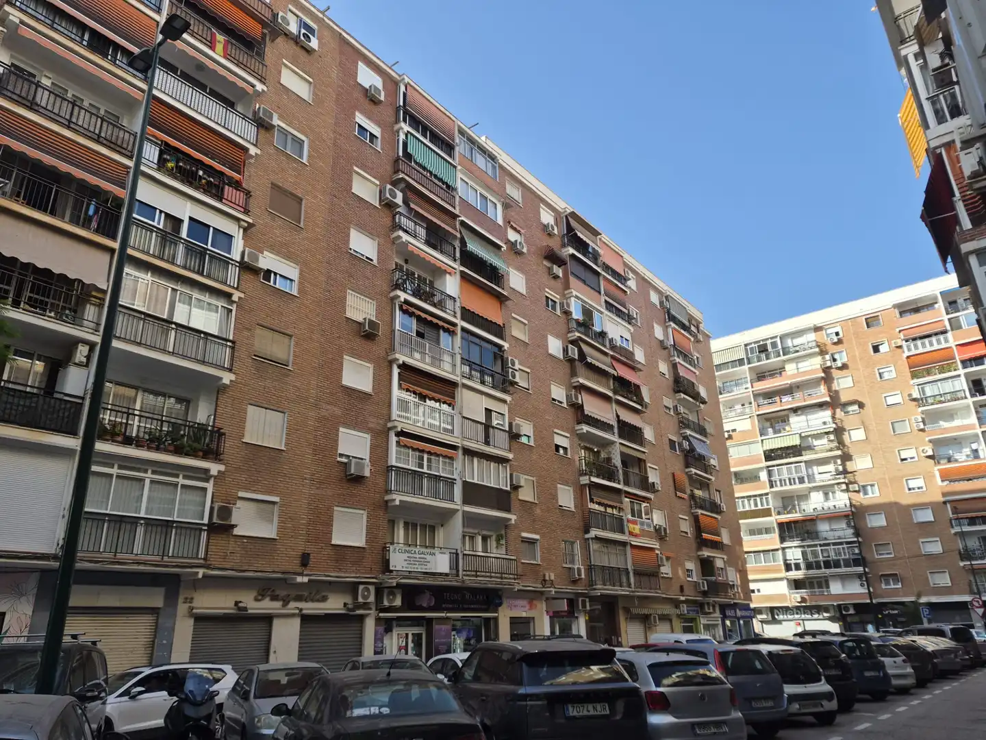 Vista exterior de Pis de lloguer en Málaga amb Aire condicionat, Calefacció i Moblat