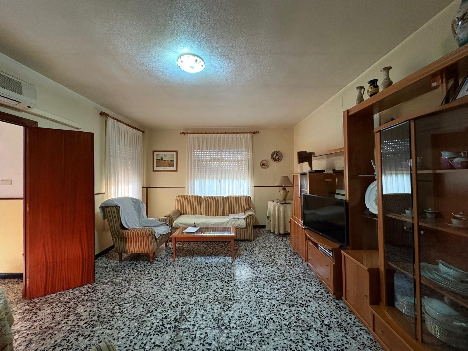 Living room of House or chalet for sale in  Murcia Capital  with Air Conditioner, Heating and Terrace