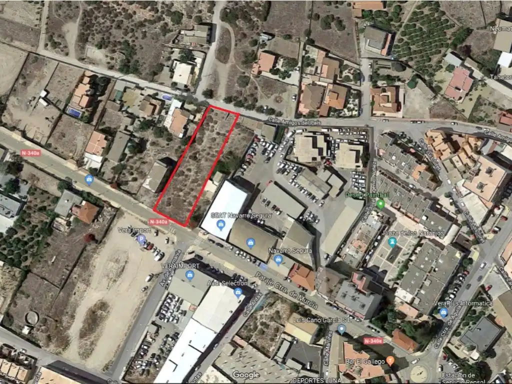 Terreny residencial en venda a Vera Ciudad