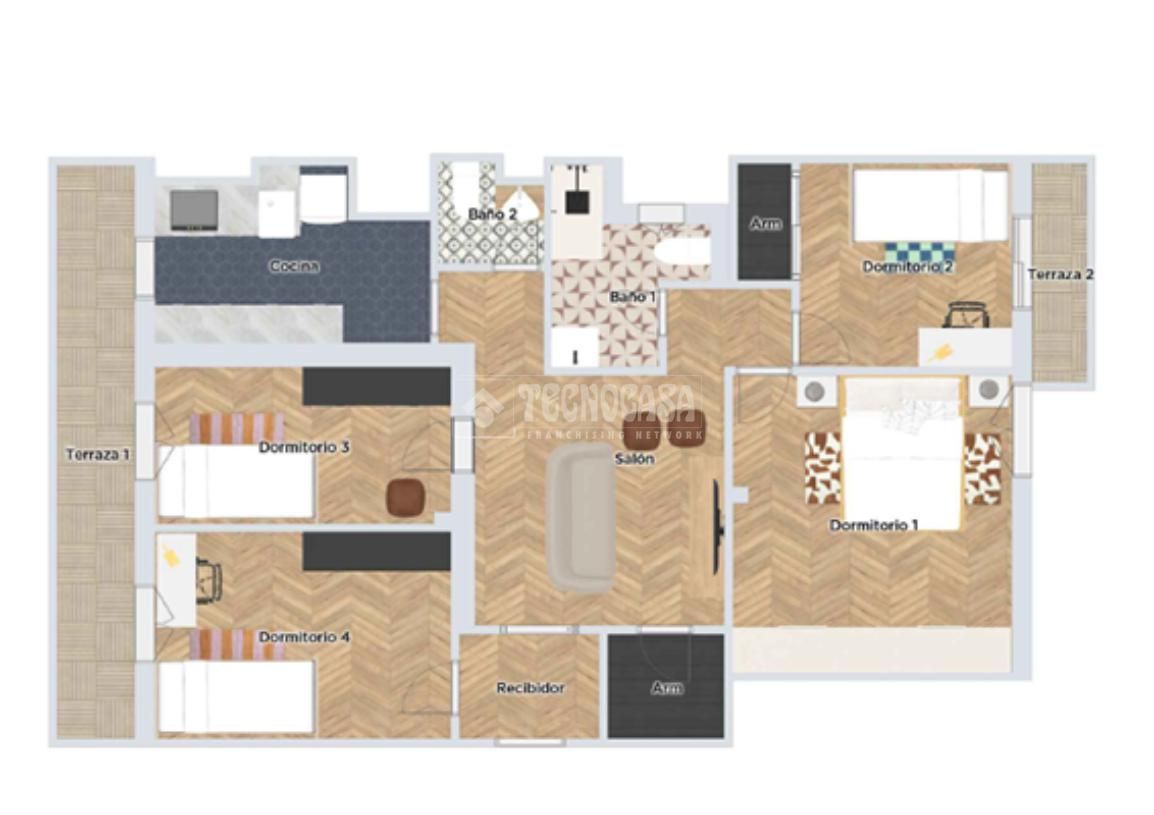 Flat for sale in Moscardó, Usera