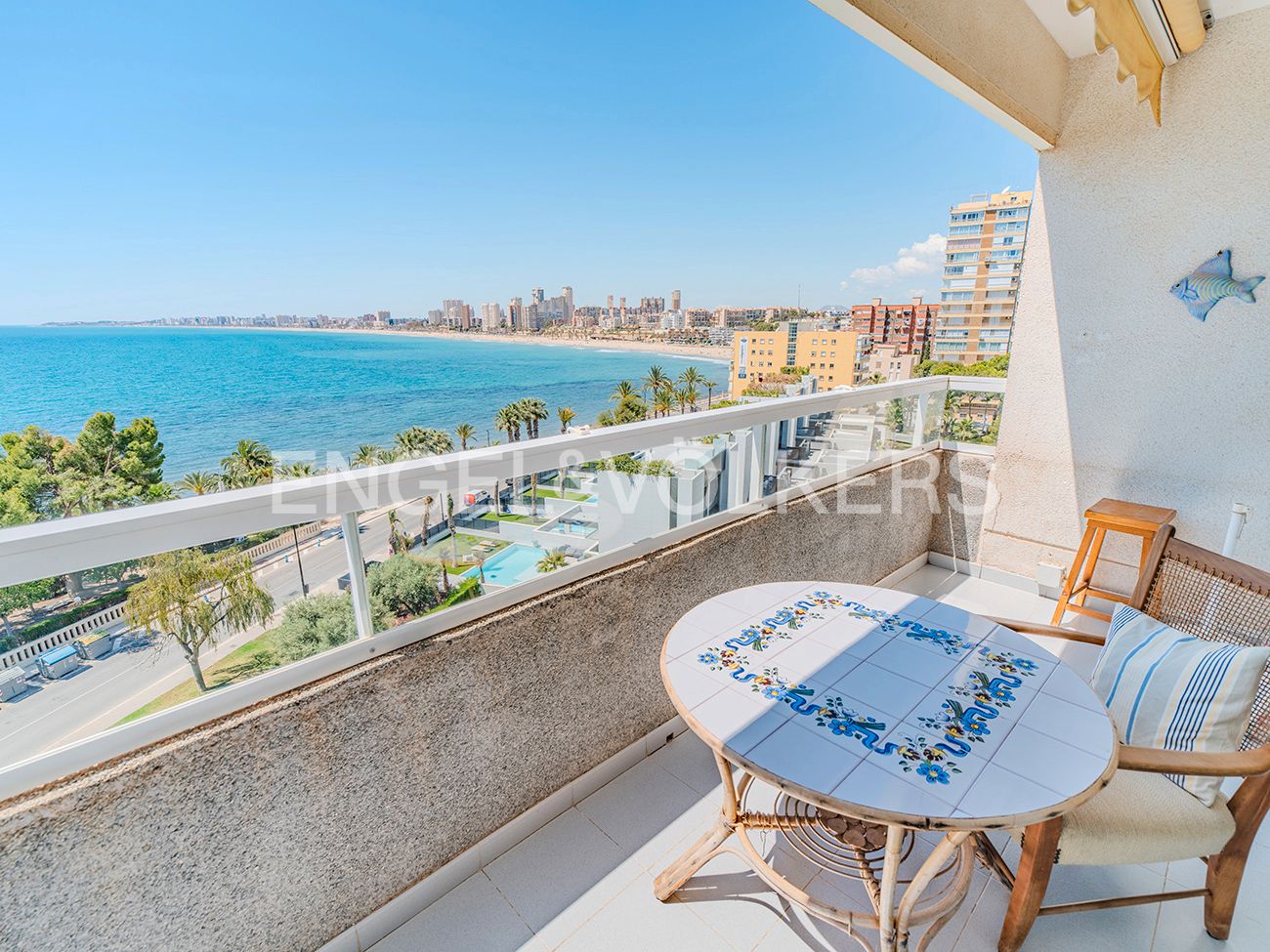 Bedroom of Flat for sale in El Campello  with Heating, Terrace and Community pool