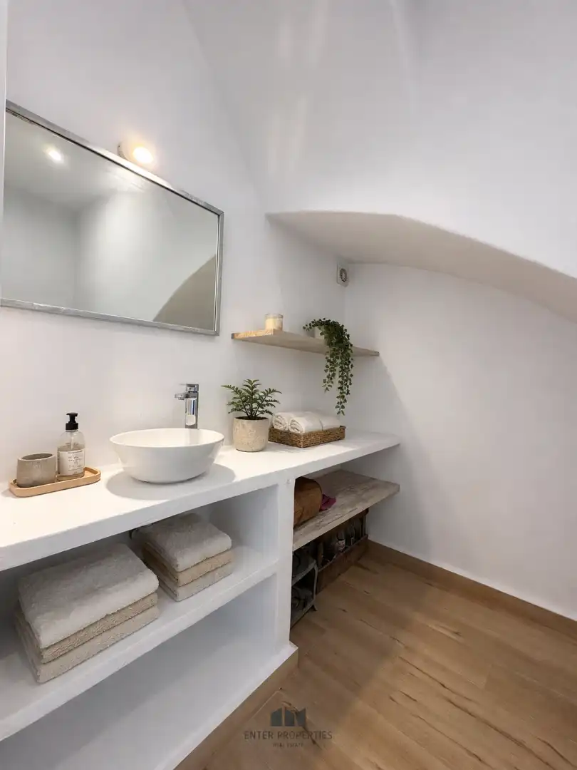 Baño de Finca rústica en venta en Benitachell / El Poble Nou de Benitatxell con Aire acondicionado y Calefacción