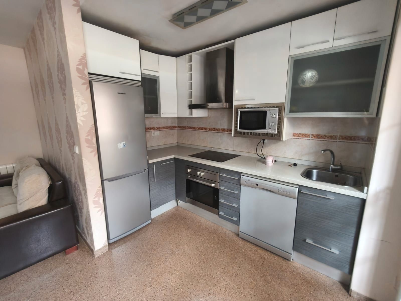 Kitchen of Flat for sale in Las Gabias  with Air Conditioner, Heating and Furnished