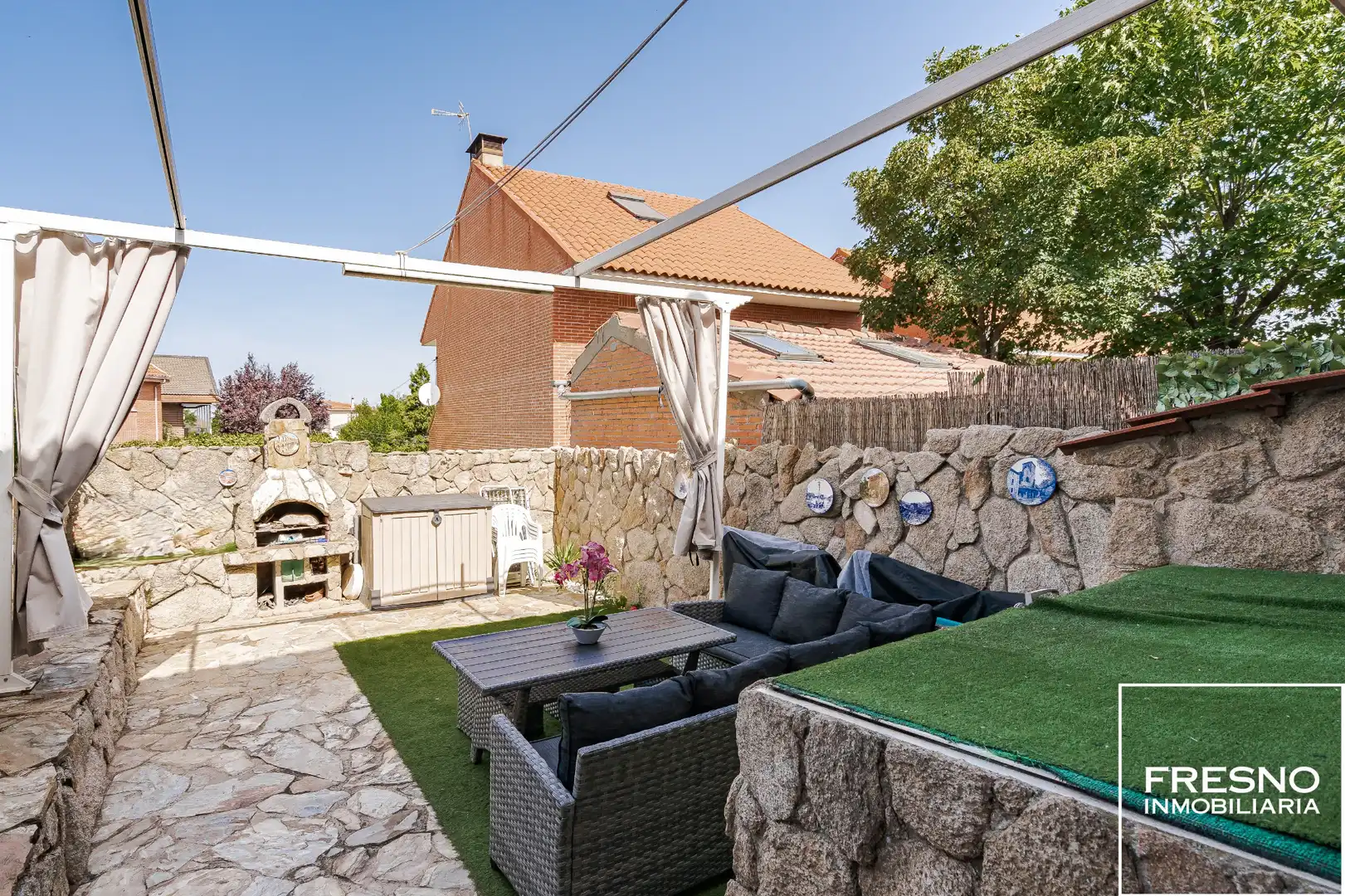 Terrassa de Casa o xalet en venda en Cobeña amb Aire condicionat, Calefacció i Jardí privat