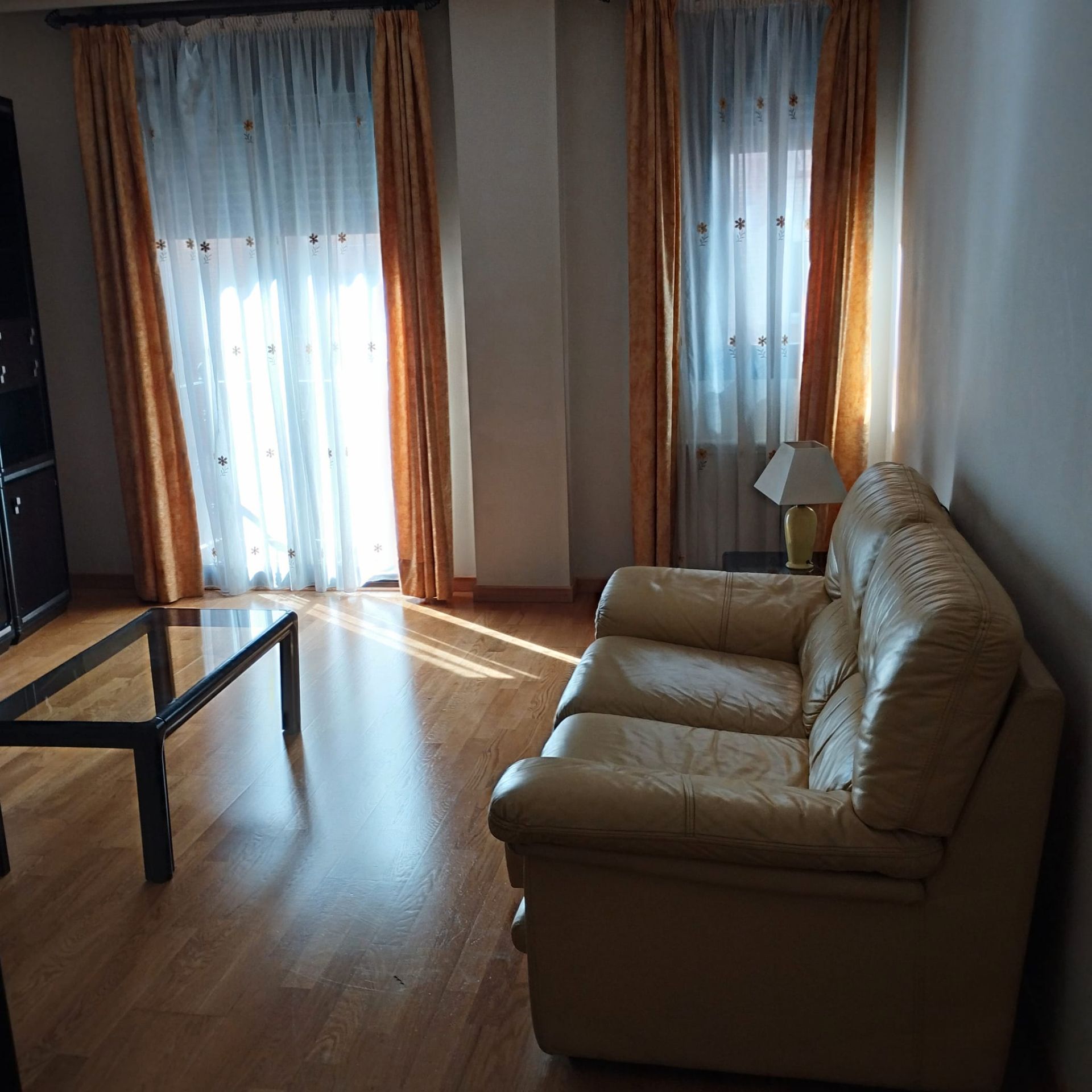Living room of Flat to rent in Alcalá de Henares  with Air Conditioner, Heating and Parquet flooring