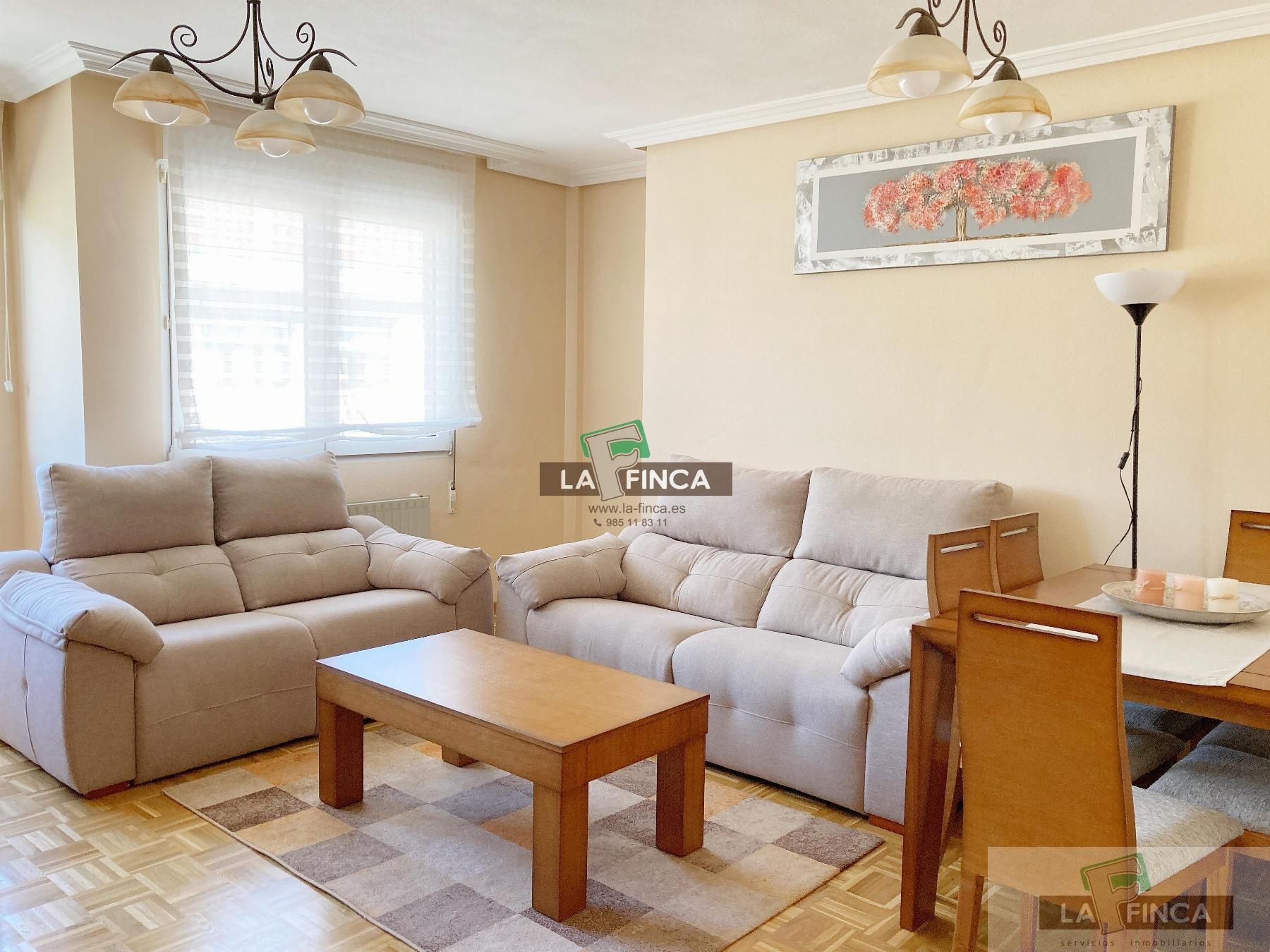 Sala de estar de Dúplex en venta en Llanera con Parquet, Terraza y Trastero