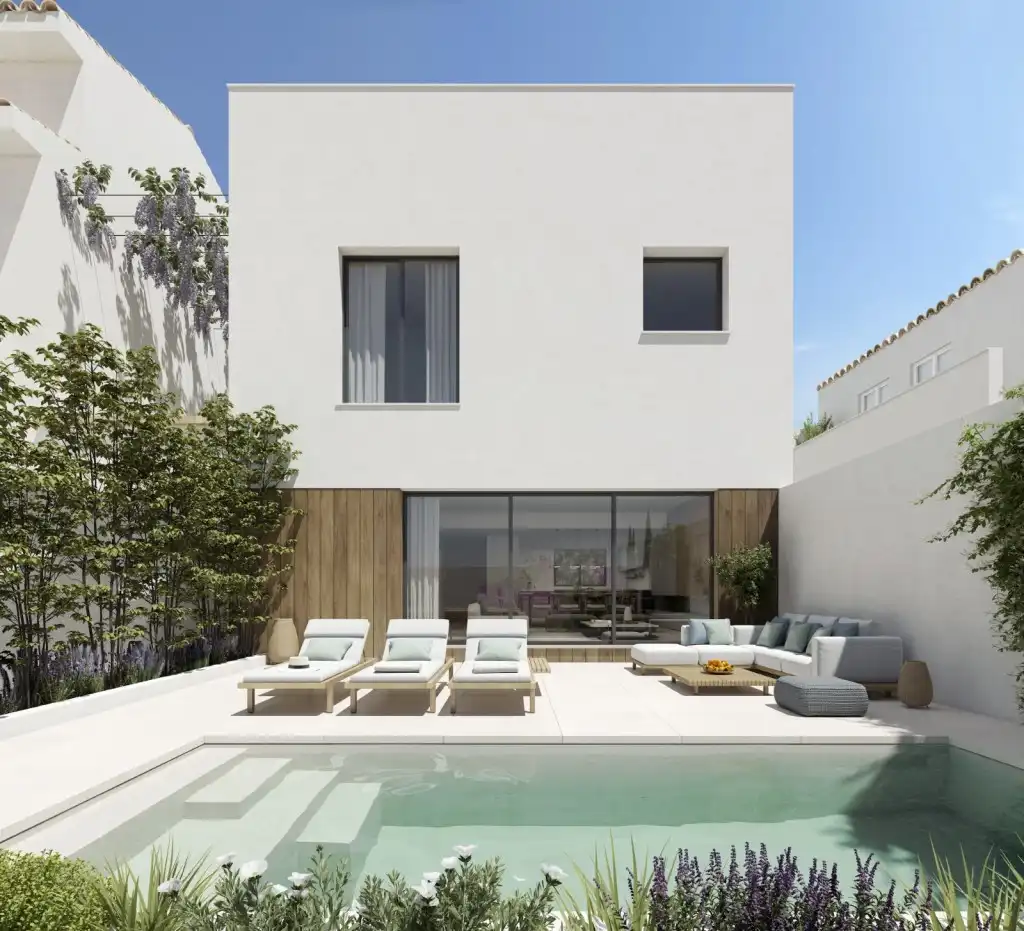 Terrassa de Casa o xalet en venda en Alcúdia amb Aire condicionat, Jardí privat i Terrassa
