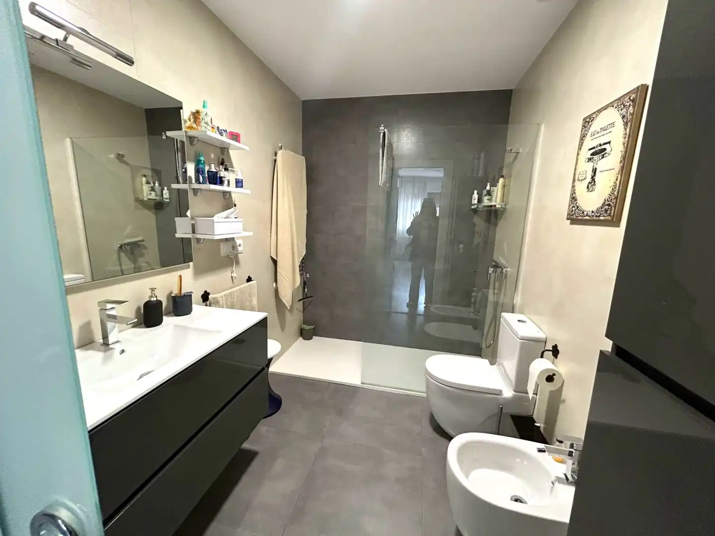 Baño de Casa adosada en venta en Albacete con Aire acondicionado, Calefacción y Parquet