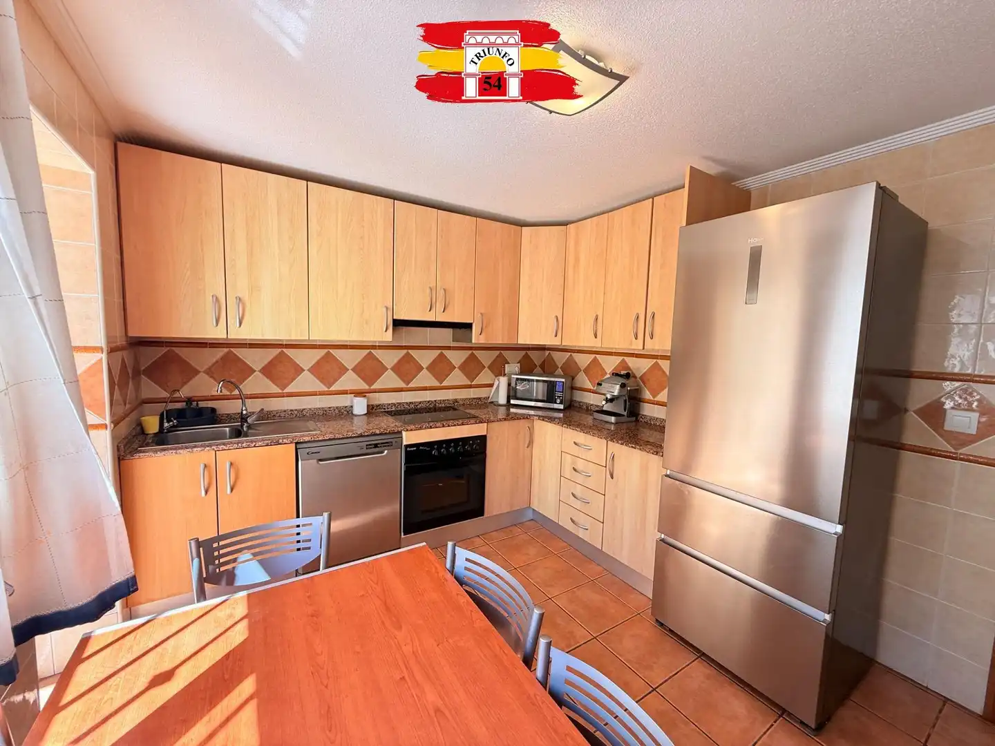 Cocina de Casa adosada en venta en Pilar de la Horadada con Aire acondicionado, Calefacción y Jardín privado