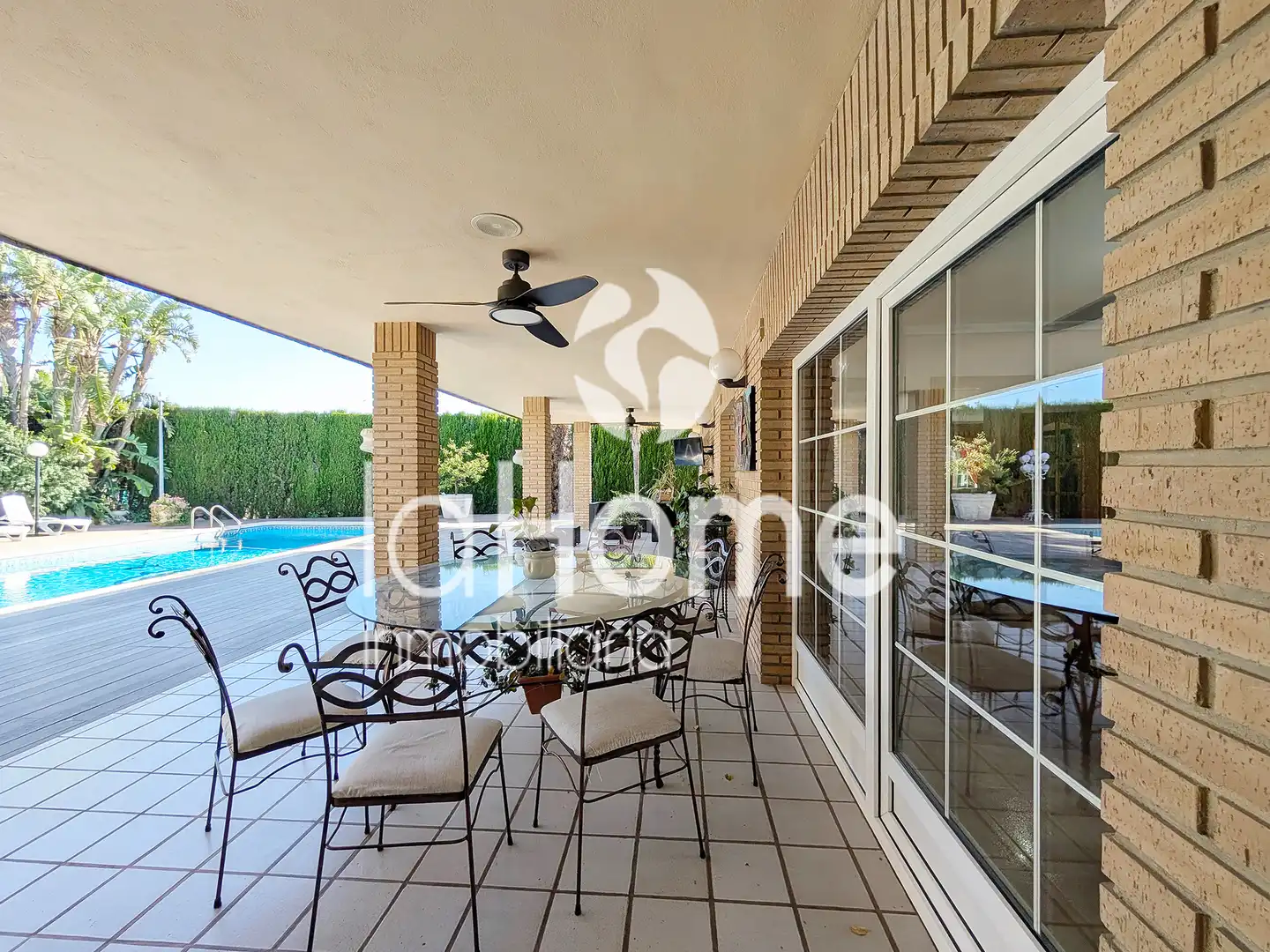 Terraza de Casa o chalet en venta en L'Eliana con Aire acondicionado, Calefacción y Jardín privado