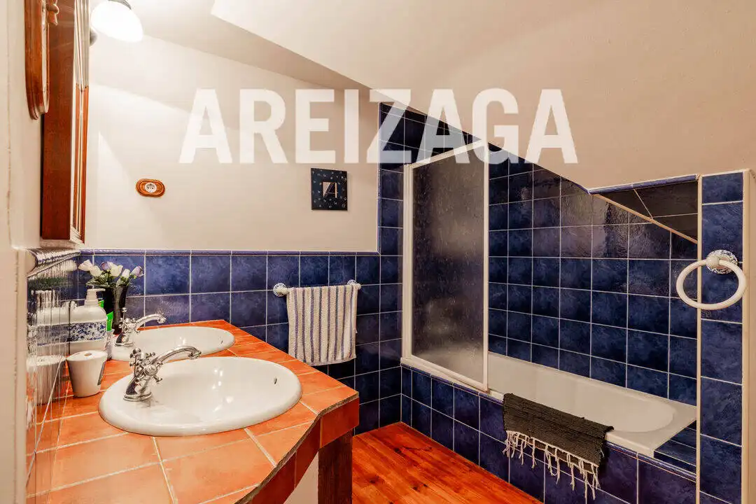 Baño de Casa o chalet en venta en Errenteria con Calefacción, Terraza y Piscina