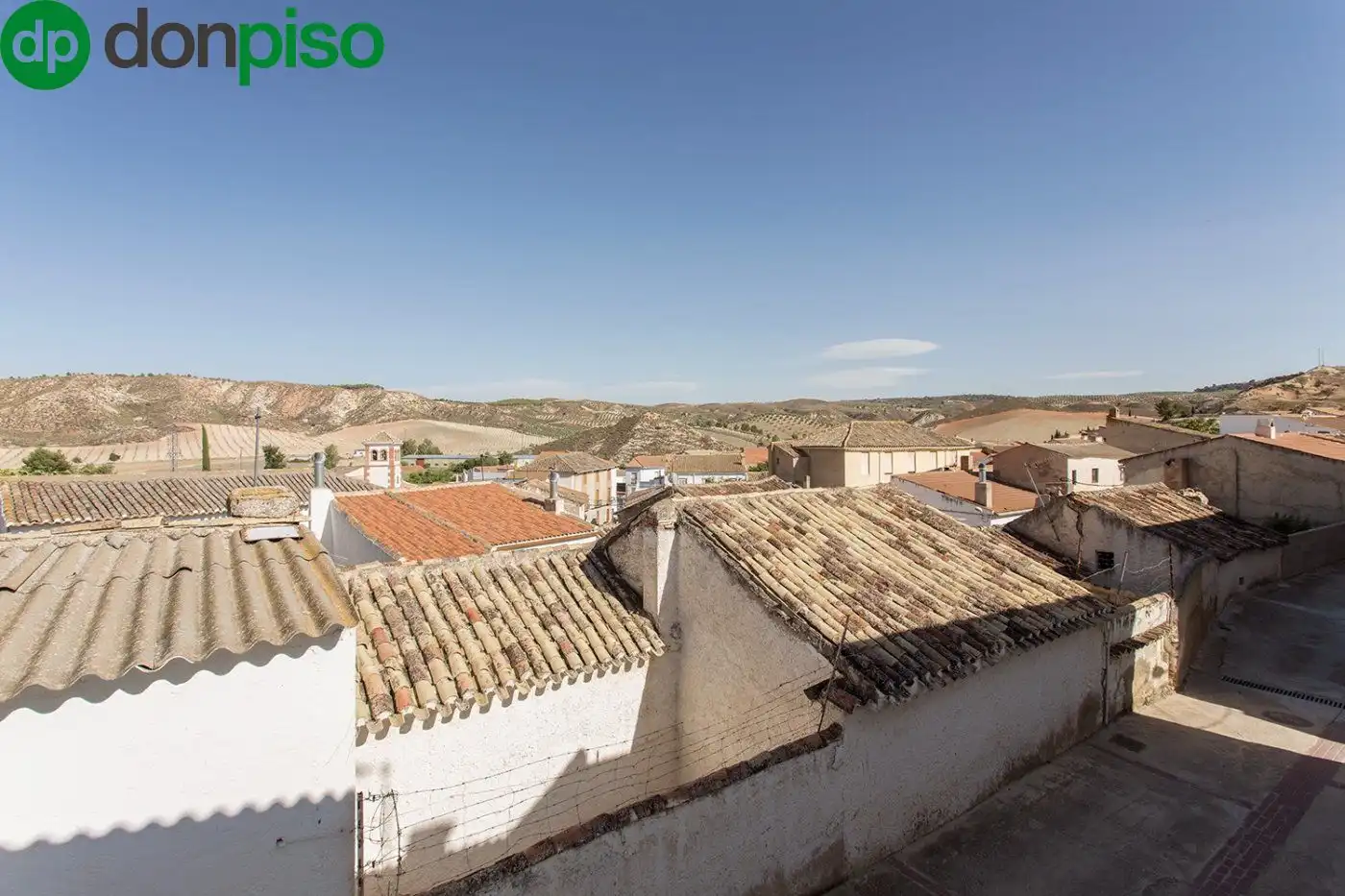 Vista exterior de Casa o chalet en venta en Alamedilla con Parquet y Terraza