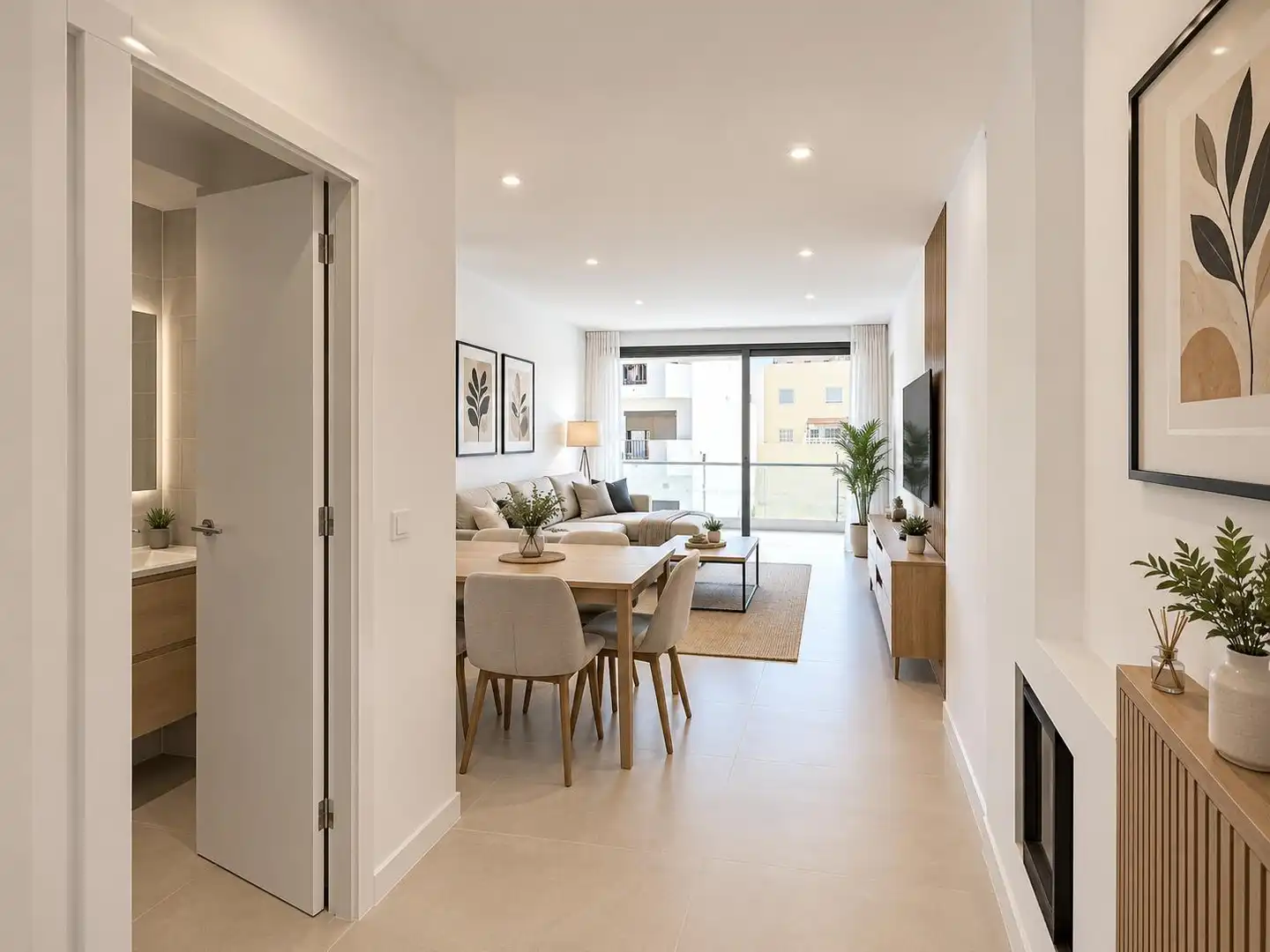 Sala de estar de Estudio en venta en Corralejo