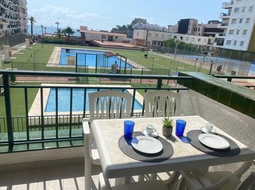 Apartament amb piscina de lloguer a Playa Norte