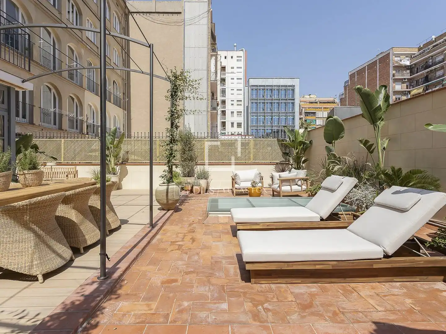 Terrace of Flat for sale in Barcelona  with Air Conditioner, Heating and Parquet flooring