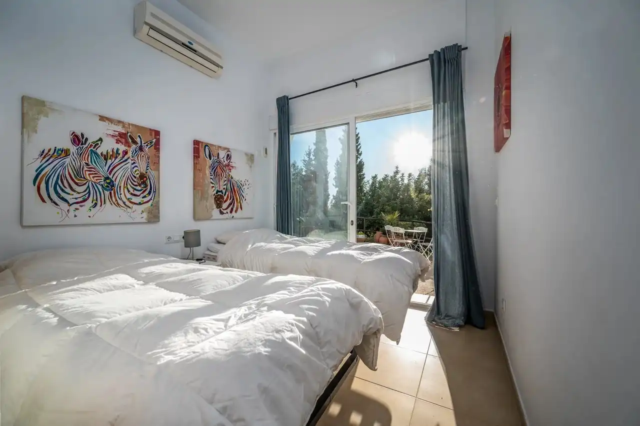 Bedroom of Houses for sale in Frigiliana  with Air Conditioner, Private garden and Terrace
