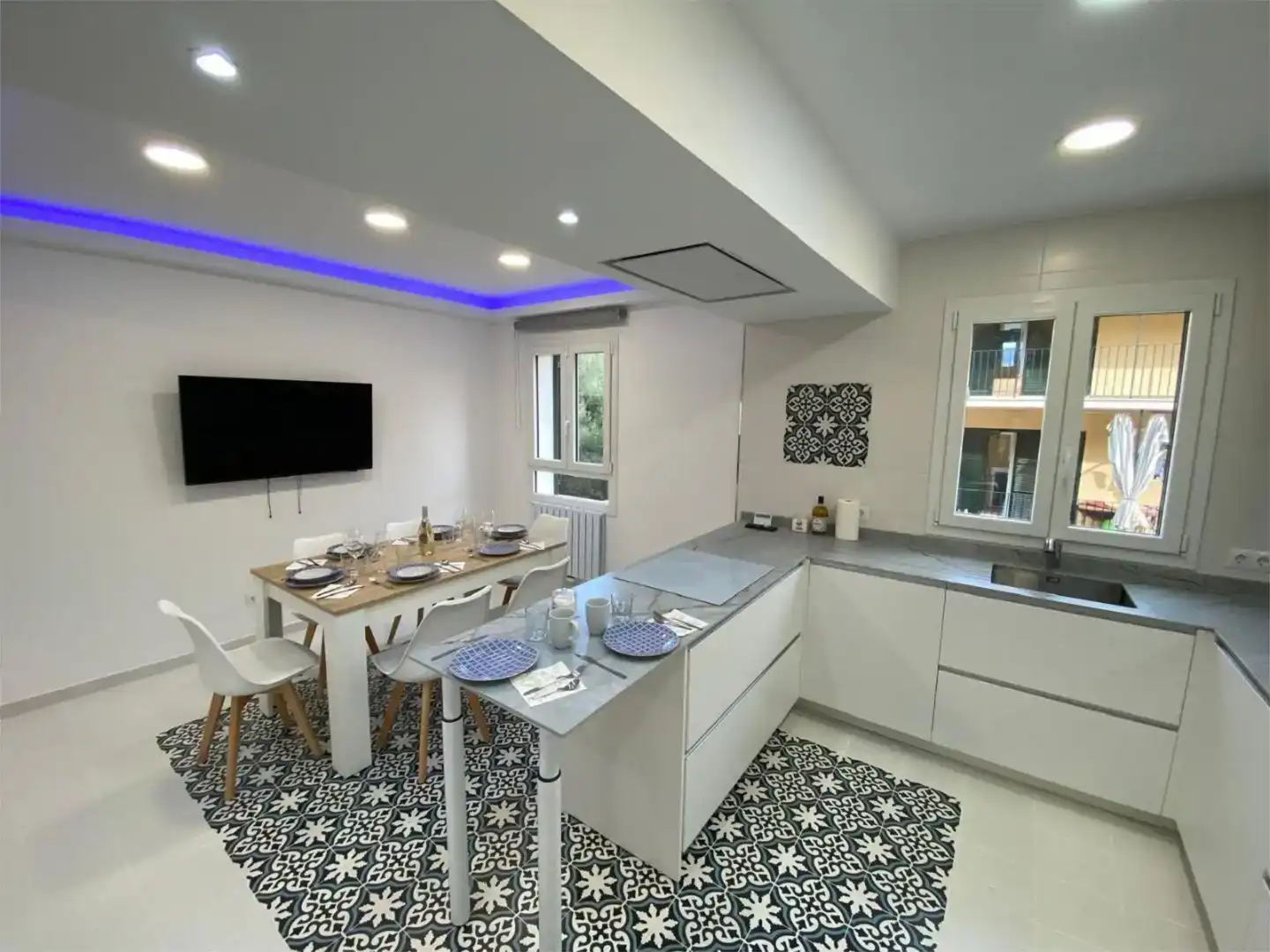 Cocina de Piso de alquiler en Sóller con Aire acondicionado, Amueblado y Balcón