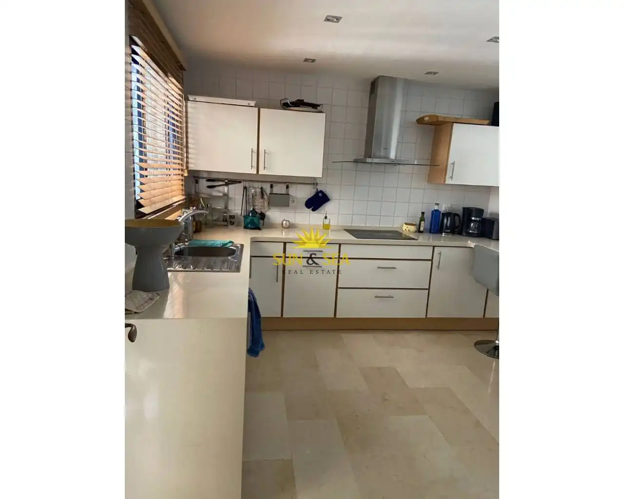 Kitchen of Apartments for rent in El Campello  with Air Conditioner, Heating and Private garden