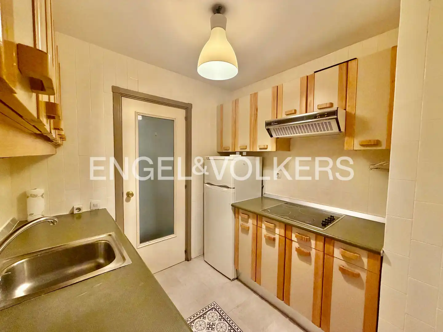 Cocina de Piso de alquiler en Madrid con Aire acondicionado, Calefacción y Parquet