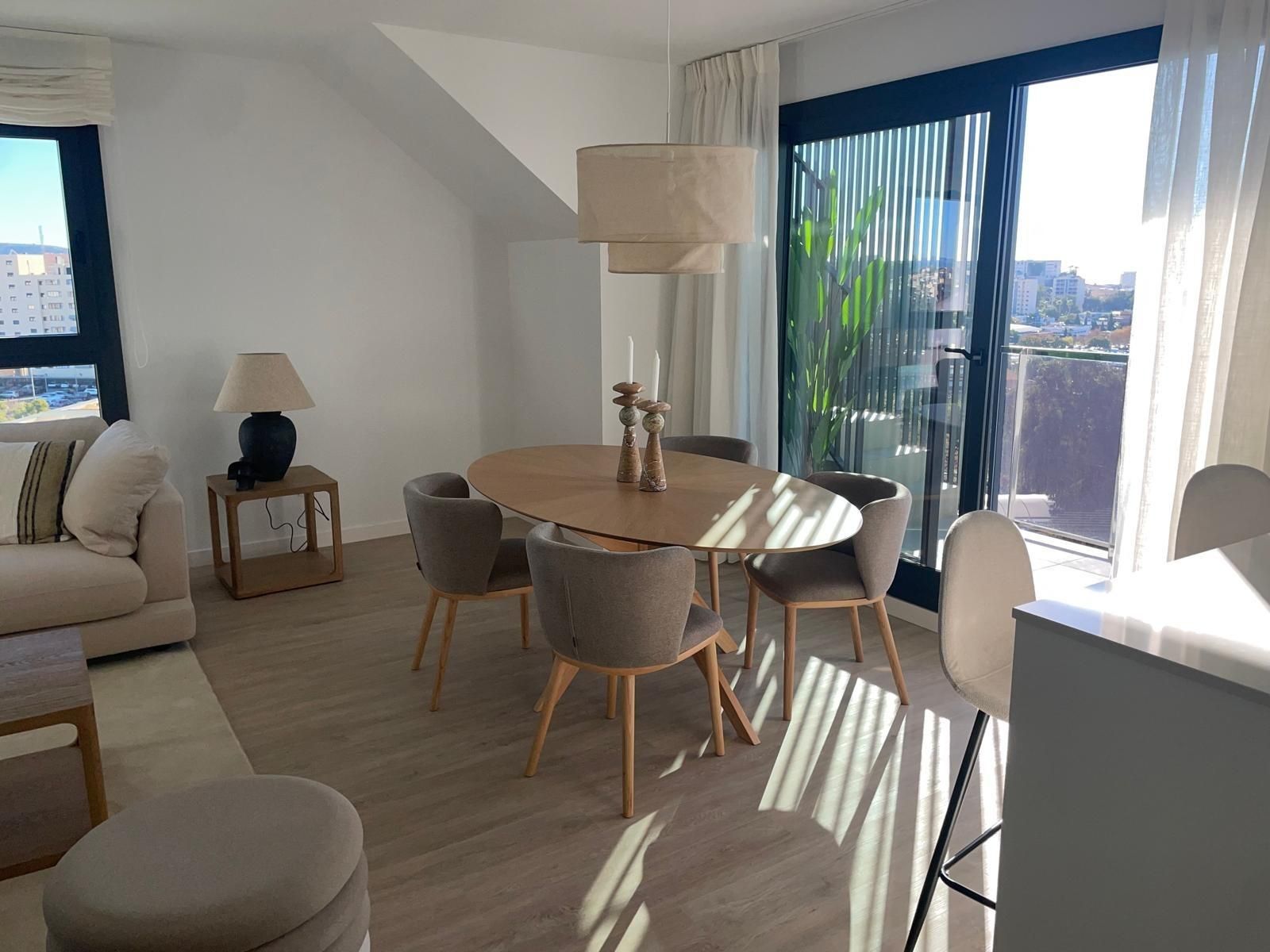 Dining room of Attic for sale in Alicante / Alacant  with Air Conditioner, Terrace and Storage room