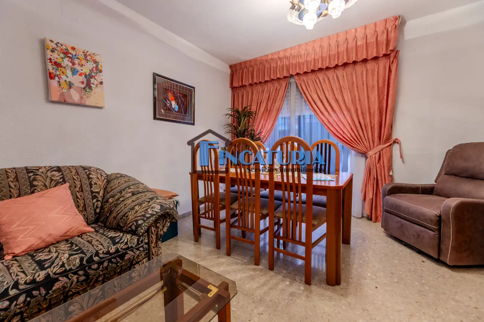 Wohnzimmer von Wohnung zum Verkauf in Mislata mit Klimaanlage, Abstellraum und Balkon