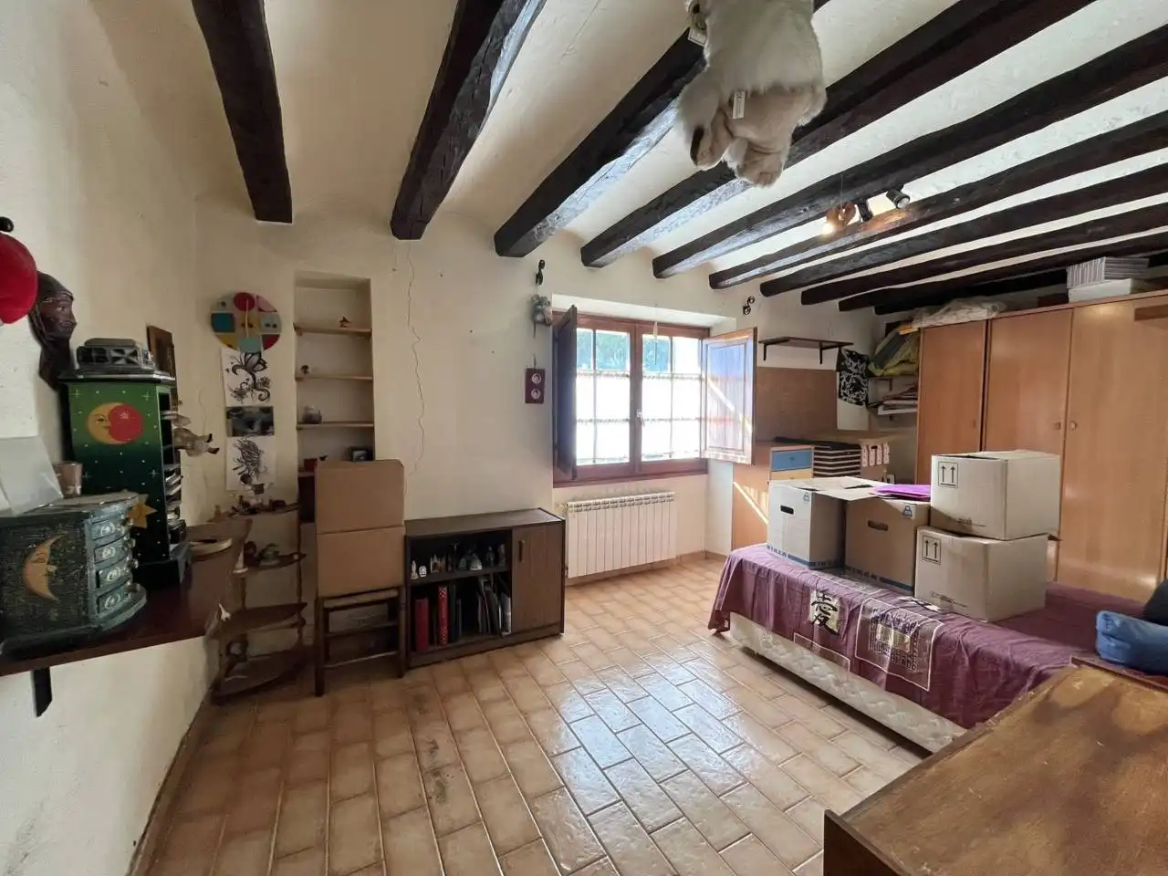 Kitchen of Houses for sale in Sant Martí Sarroca  with Air Conditioner, Heating and Private garden