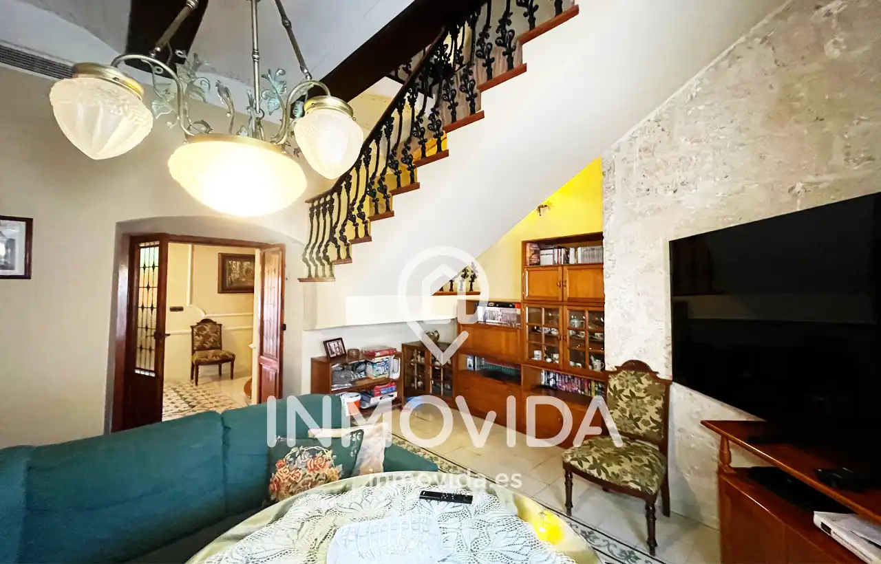 Living room of Houses for sale in Xàtiva  with Air Conditioner, Terrace and Furnished