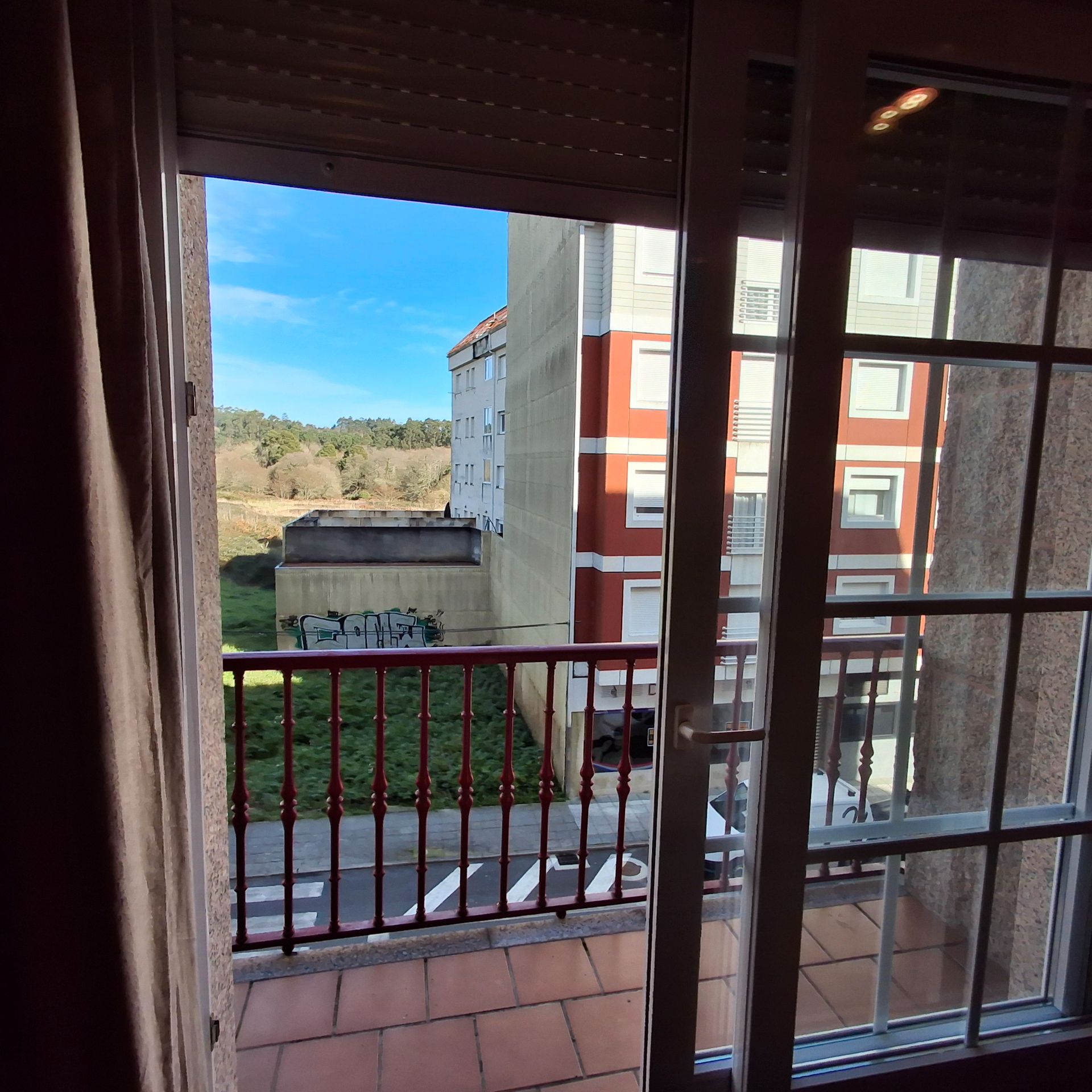 Balcony of Flat for sale in Boiro  with Heating, Parquet flooring and Storage room