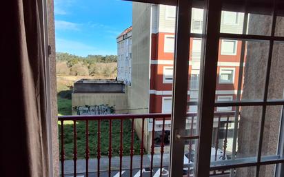 Balcony of Flat for sale in Boiro  with Heating, Parquet flooring and Storage room