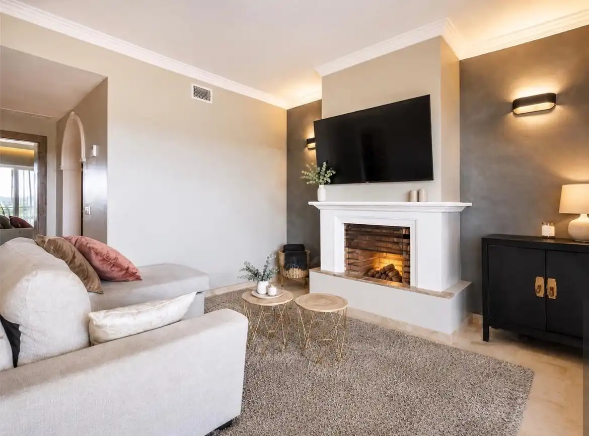 Living room of Flat for sale in Los Arqueros - Puerto del Almendro