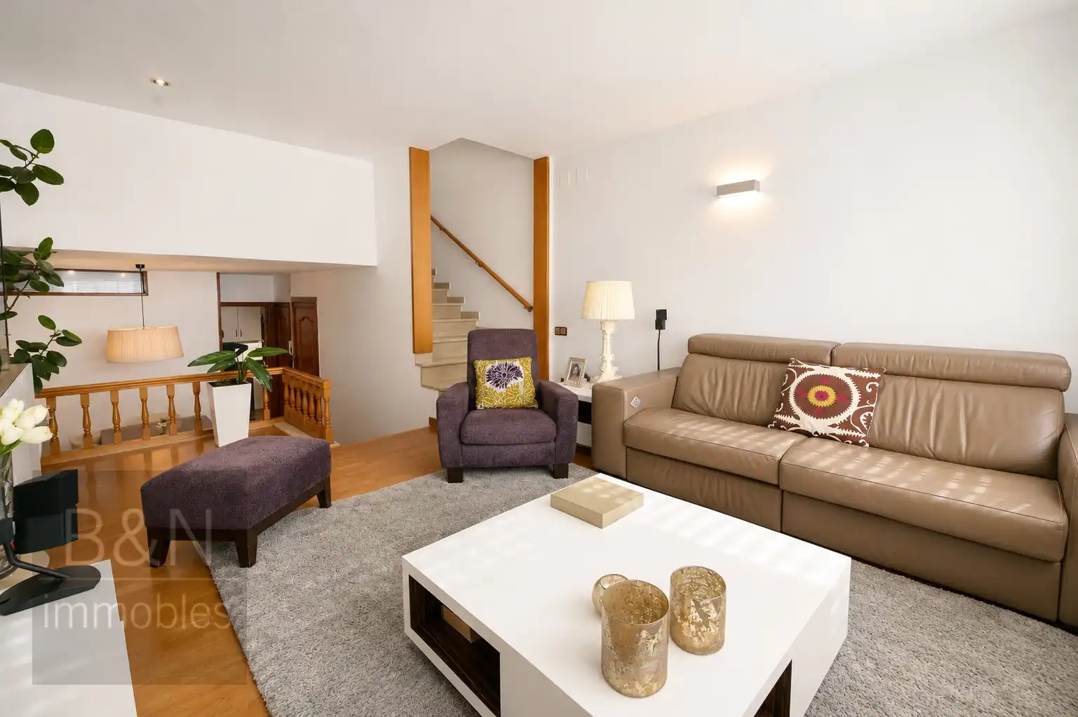 Sala d'estar de Casa o xalet en venda en Terrassa amb Terrassa