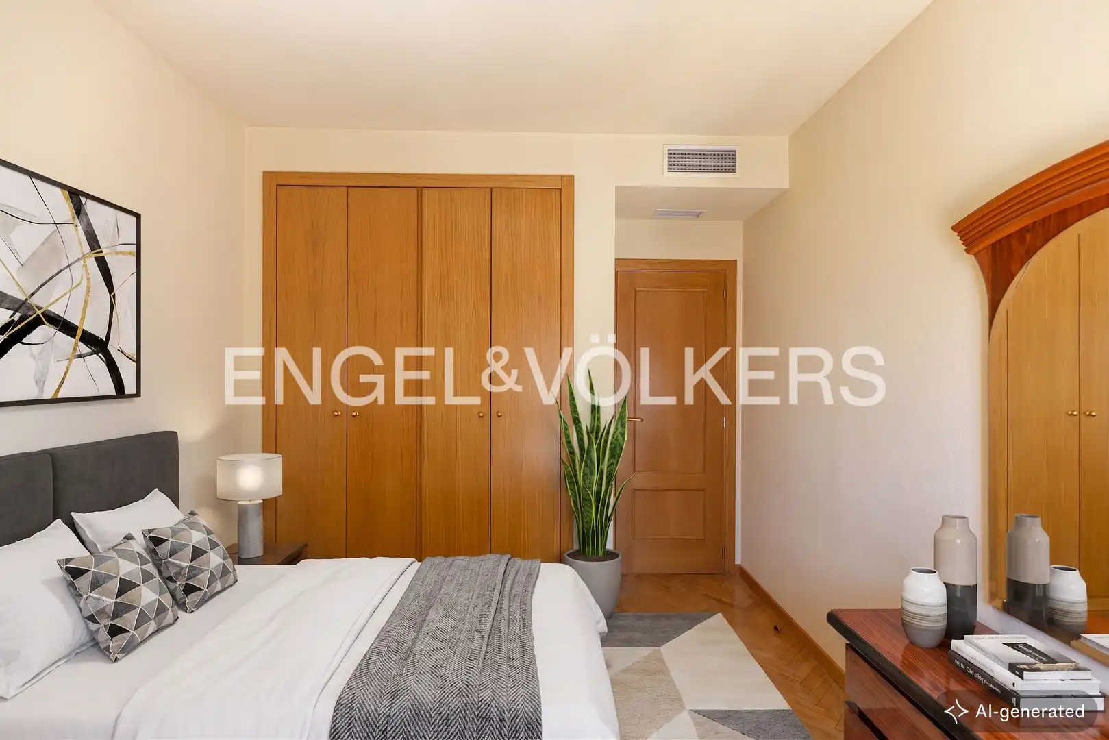 Bedroom of Houses for sale in Madrid  with Air Conditioner, Heating and Private garden