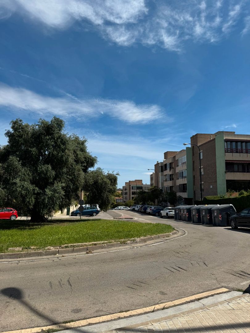 Exterior view of Flat for sale in  Zaragoza Capital  with Air Conditioner, Heating and Private garden