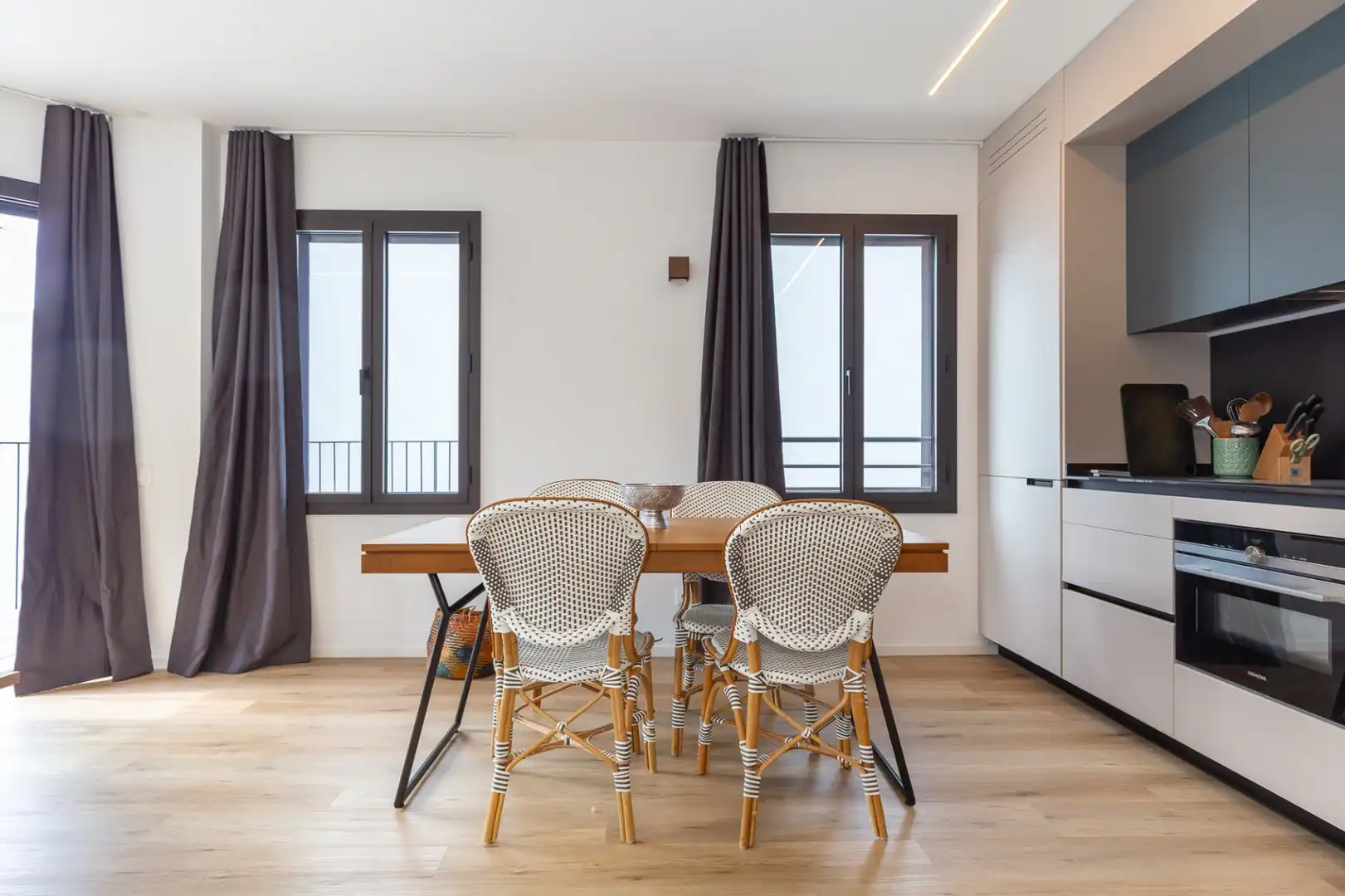 Dining room of Flat for sale in Sant Pol de Mar  with Air Conditioner, Heating and Terrace