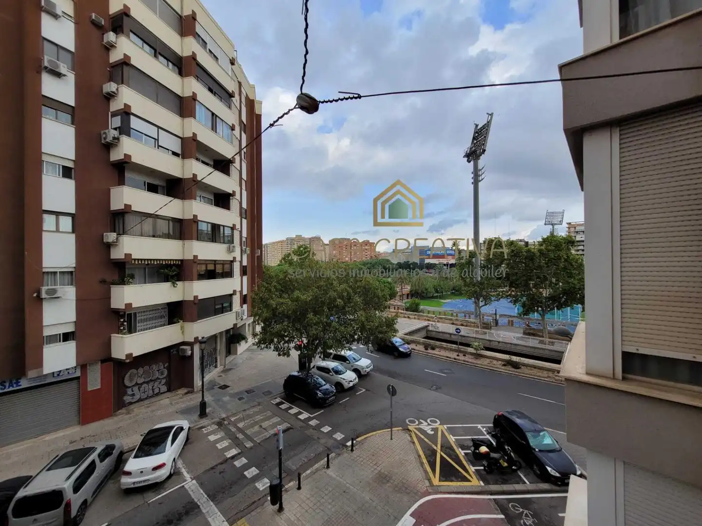 Außenansicht von Wohnung zum Verkauf in Valencia mit Klimaanlage, Heizung und Möbliert