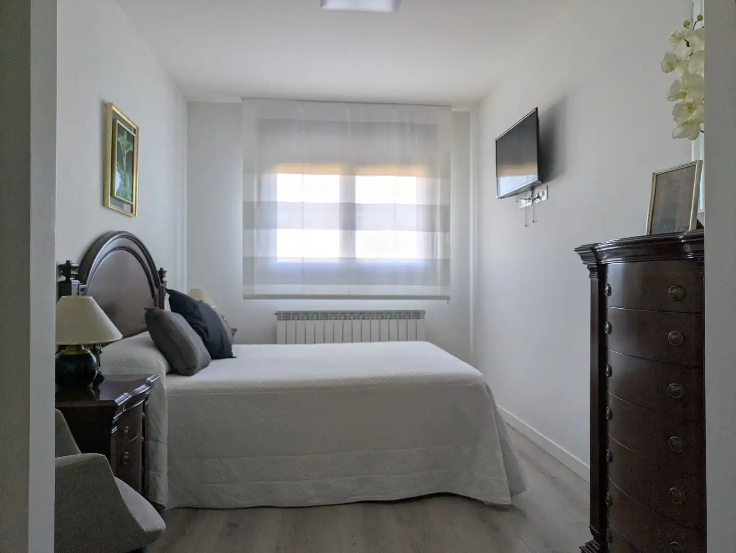 Schlafzimmer von Wohnung zum Verkauf in Monzón mit Klimaanlage, Heizung und Terrasse