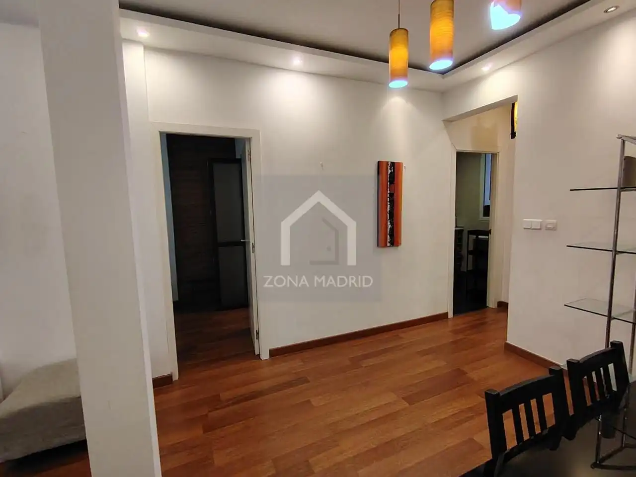 Sala de estar de Piso en venta en Madrid con Aire acondicionado y Balcón