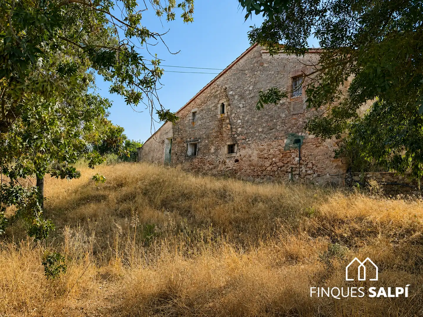 Vista exterior de Finca rústica en venda en Santa Cristina d'Aro amb Jardí privat