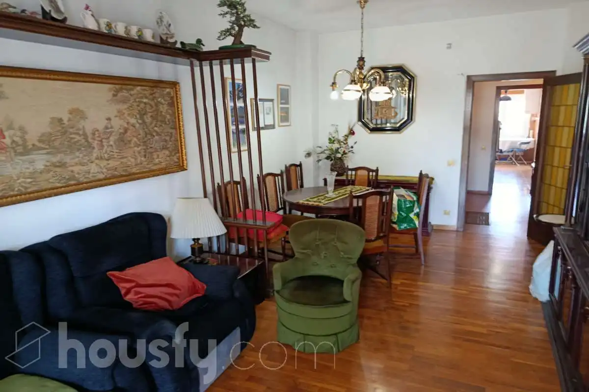 Sala de estar de Piso de alquiler en Barcelona con Aire acondicionado, Calefacción y Terraza