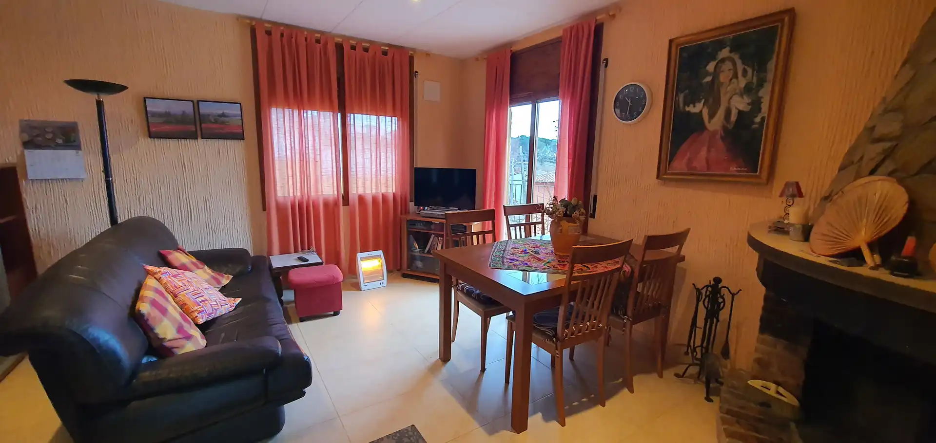 Sala d'estar de Casa o xalet en venda en Tordera amb Aire condicionat, Calefacció i Jardí privat