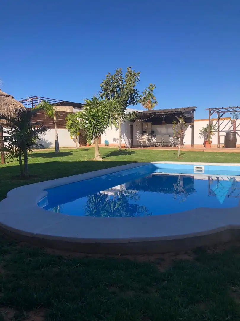 Jardí de Casa o xalet de lloguer en Chiclana de la Frontera amb Aire condicionat, Jardí privat i Terrassa