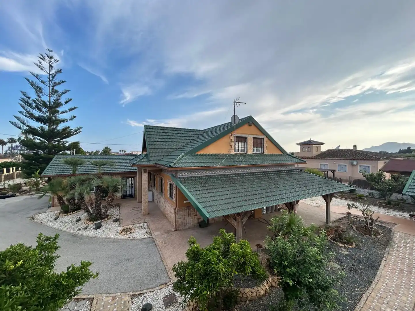 Vista exterior de Finca rústica en venta en Catral con Jardín privado, Terraza y Trastero