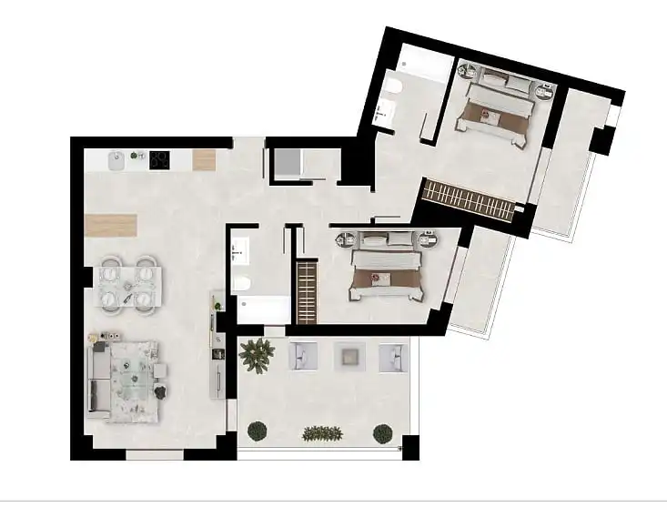 Apartament amb ascensor en venda a Benahavís pueblo, imagen 24