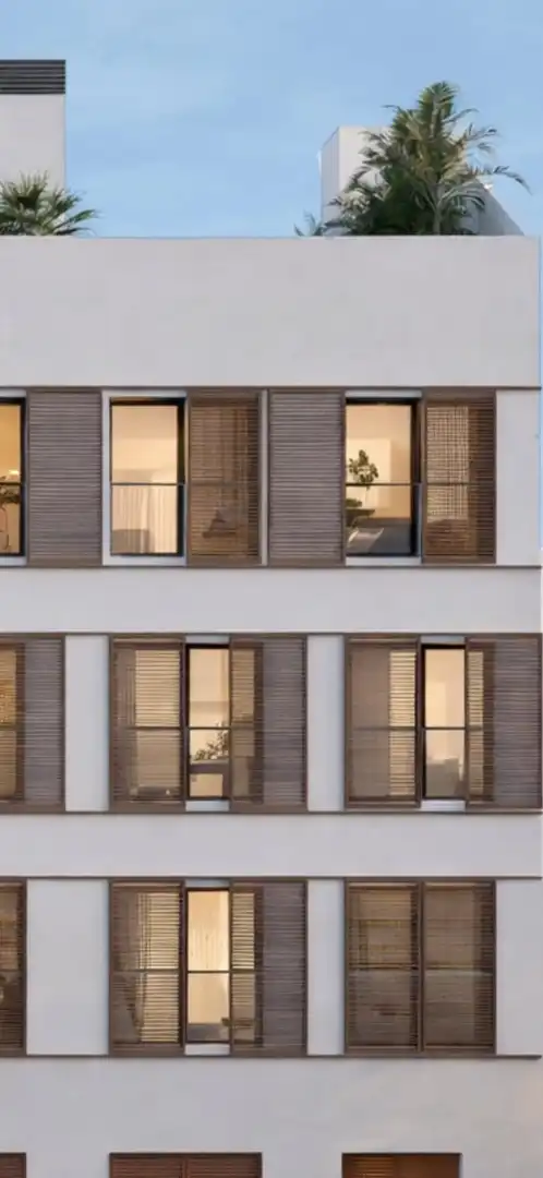 Vista exterior de Piso en venta en Murcia