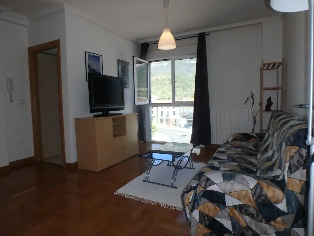 Wohnzimmer von Wohnung zum Verkauf in Yesa mit Heizung und Möbliert