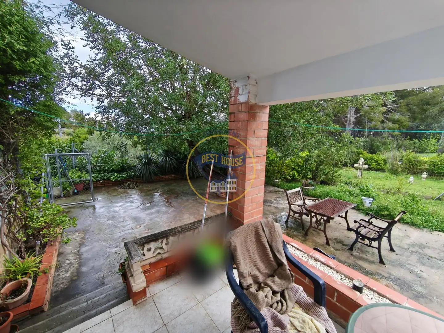 Terrassa de Casa o xalet en venda en Aielo de Malferit amb Aire condicionat
