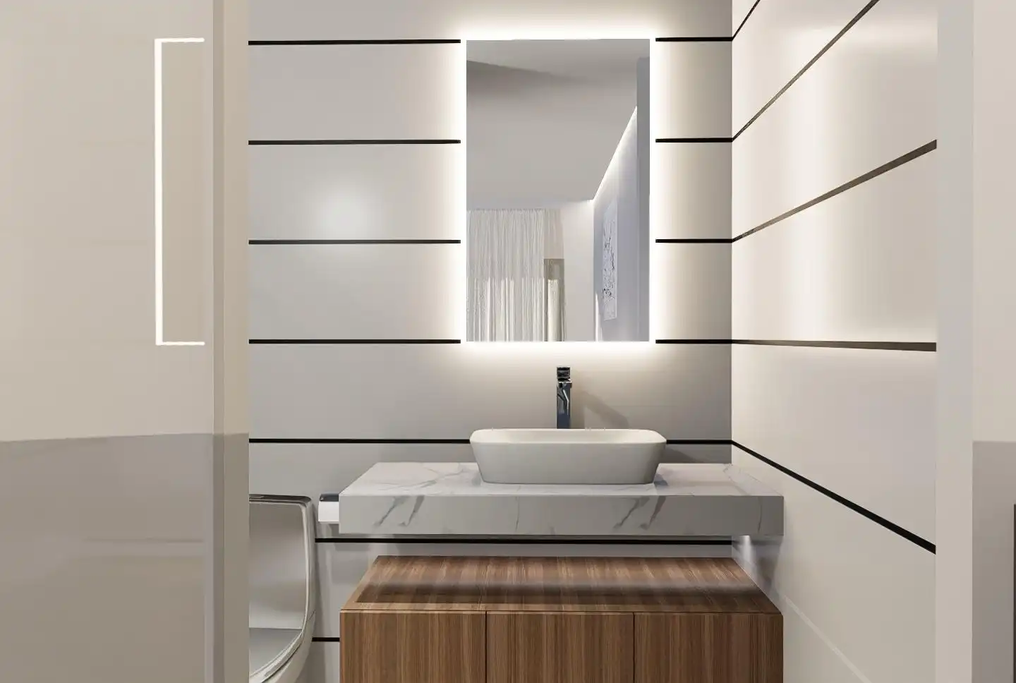 Bathroom of Flat for sale in Alcantarilla  with Terrace, Storage room and Balcony