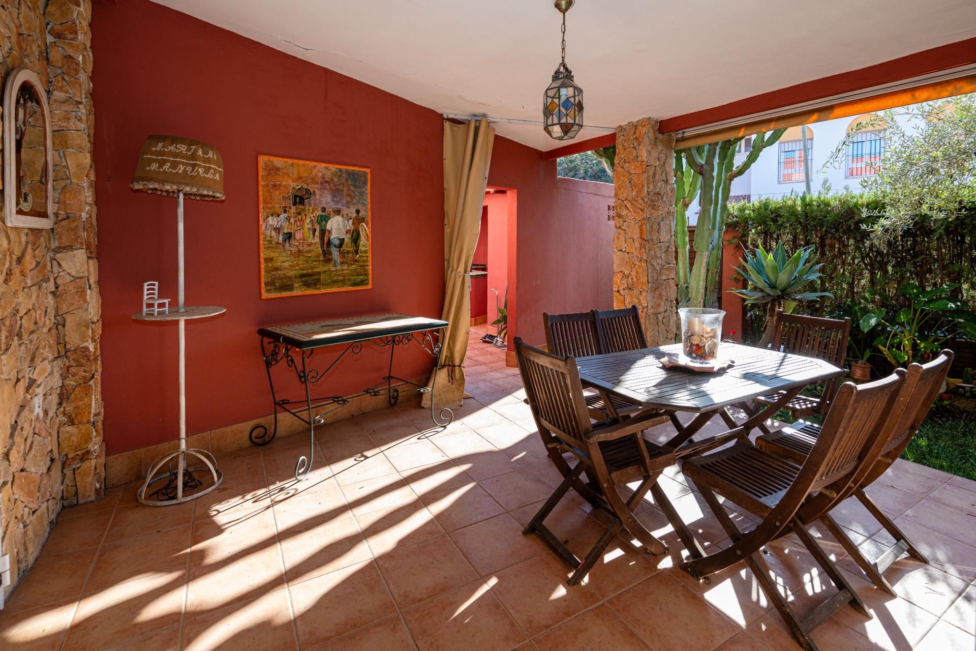 Terrace of House or chalet for sale in Mazagón  with Air Conditioner, Heating and Private garden