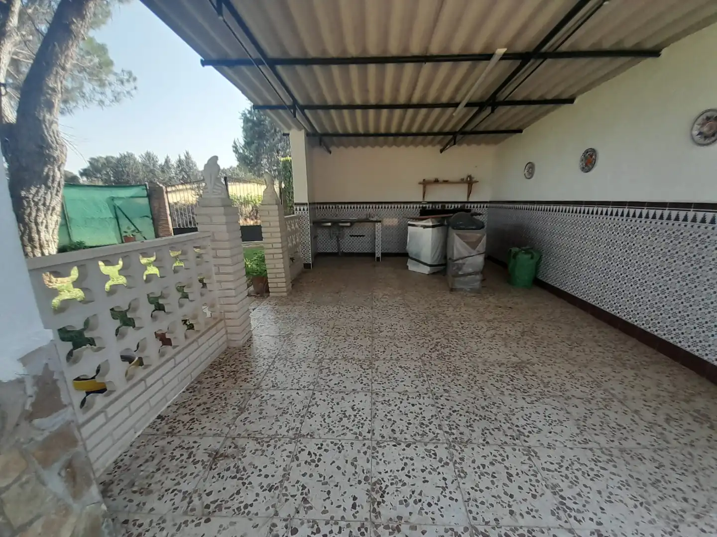 Terrassa de Finca rústica en venda en Almodóvar del Campo amb Traster i Piscina